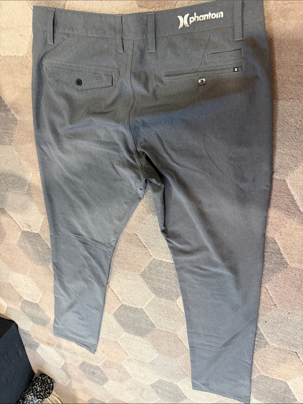 Rare Hurley Phantom Men’s Charcoal Gray Chino Pants